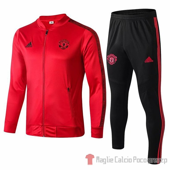 Tuta da Track Manchester United 2019/2020 Rosso - Clicca l'immagine per chiudere